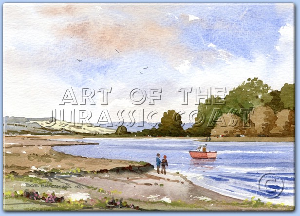 The River Axe, Axmouth, Devon The River Axe, Axmouth, Devon