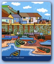 The Cobb, Lyme Regis Mouse Mat