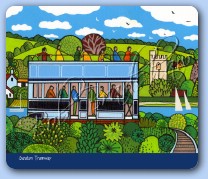 Seaton Tramway Mouse Mat